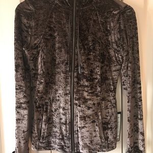 Lululemon Crushed Velvet define jacket sz 8